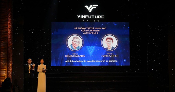 VinFuture Prize 수상자 2명이 2024년 노벨 화학상 수상