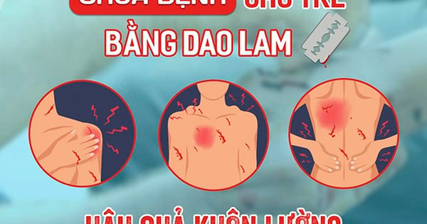 Bé trai 10 tuổi tử vong sau khi trị bệnh bằng dao lam