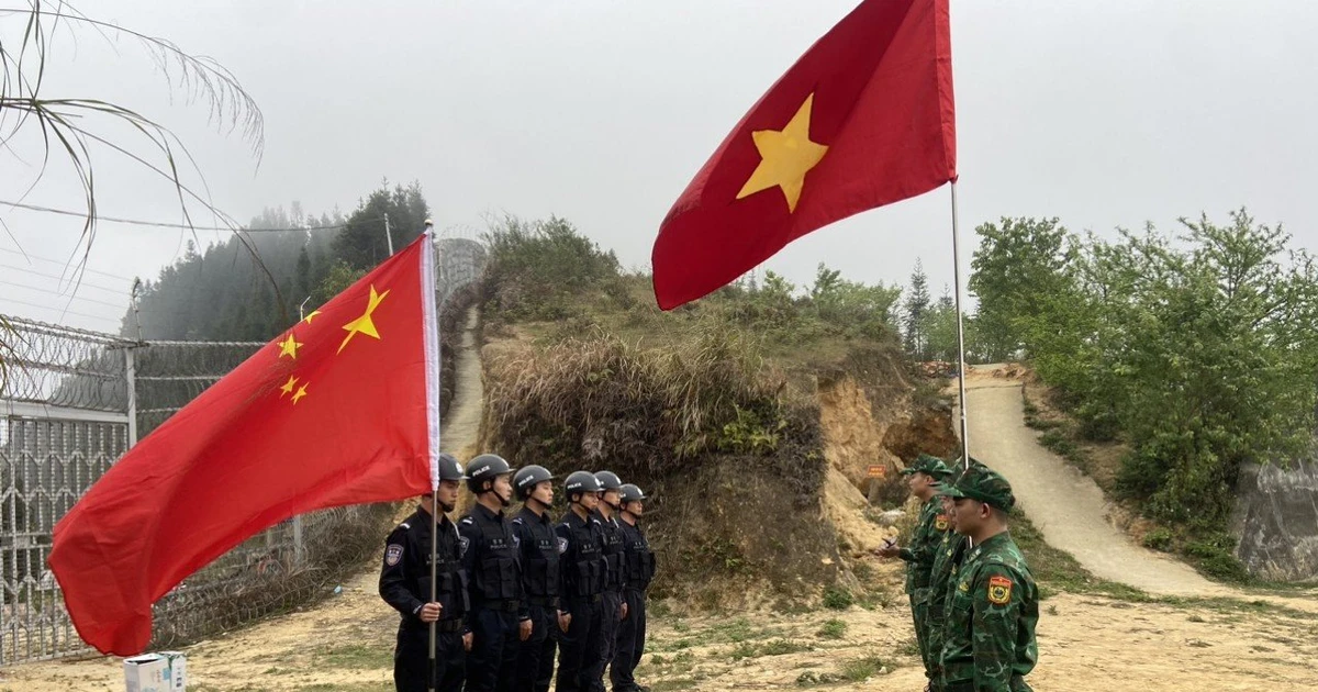 Gemeinsame Patrouille im vietnamesisch-chinesischen Grenzgebiet