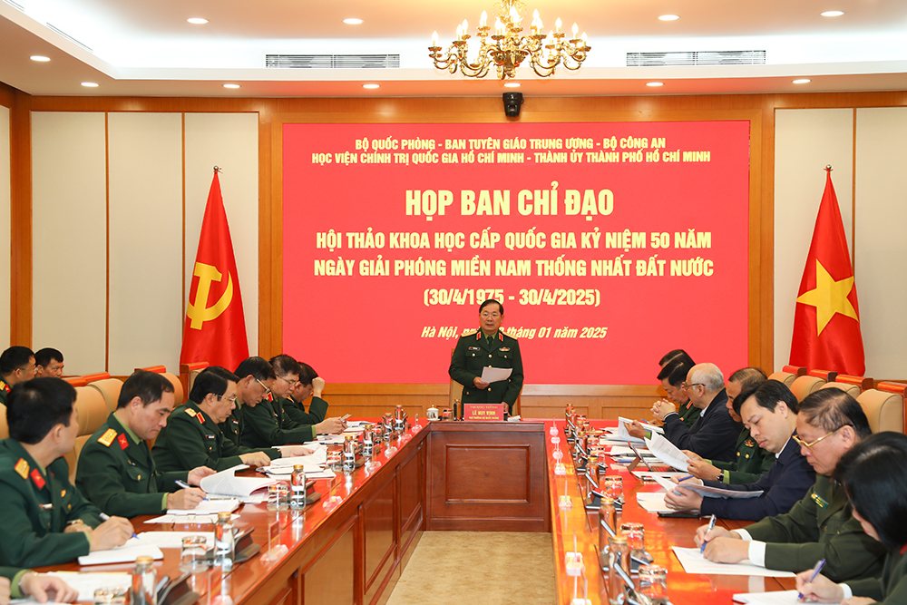 Chuẩn bị tốt Hội thảo khoa học kỷ niệm 50 năm Ngày giải phóng miền Nam, thống nhất đất nước