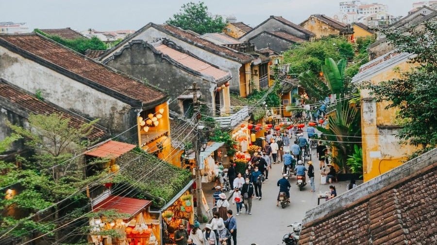 Muchas actividades emocionantes en la antigua ciudad de Hoi An durante el Tet