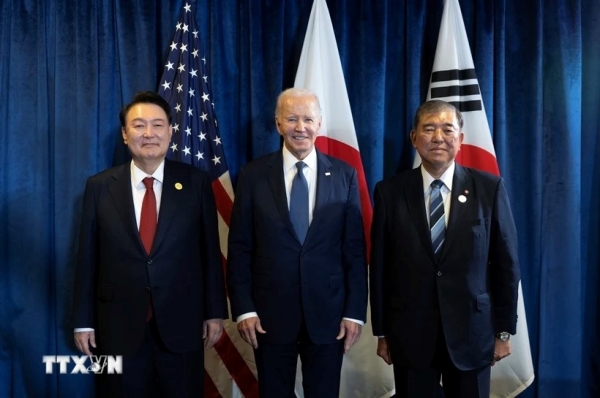 미국-한국-일본, 우크라이나 자위대 계속 지원 선언