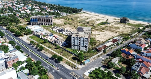 El complejo turístico Hoi An Golden Sea, valorado en más de 2 billones de VND en Quang Nam, está en ruinas