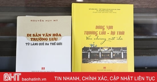 Ha Tinh publie 2 livres sur la culture Truong Luu