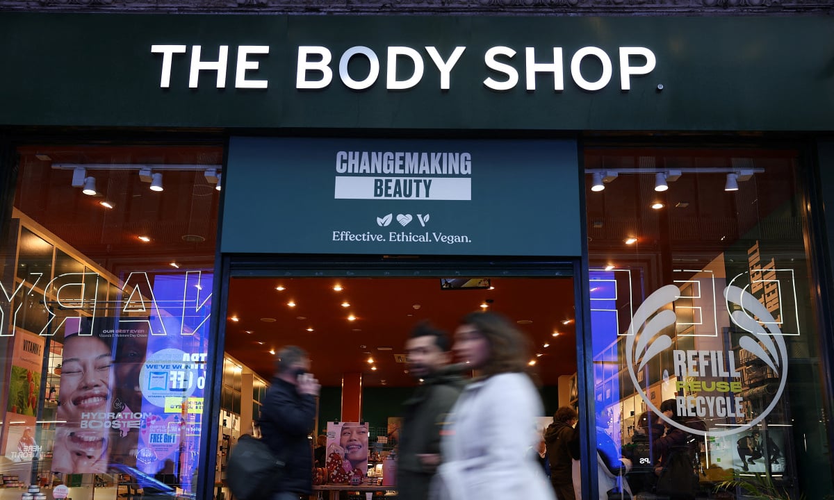 The Body Shop chật vật