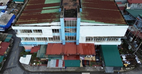 Surpris par la scène de ruines et de déchets dans un centre commercial abandonné valant près de 50 milliards