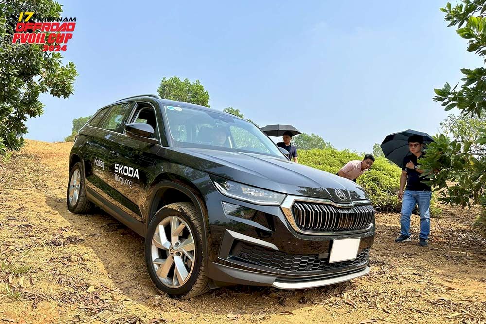 Skoda Karoq และ Skoda Kodiaq เข้าร่วม VOC 2024 พร้อมสนามทดสอบของตนเองใน Dong Mo