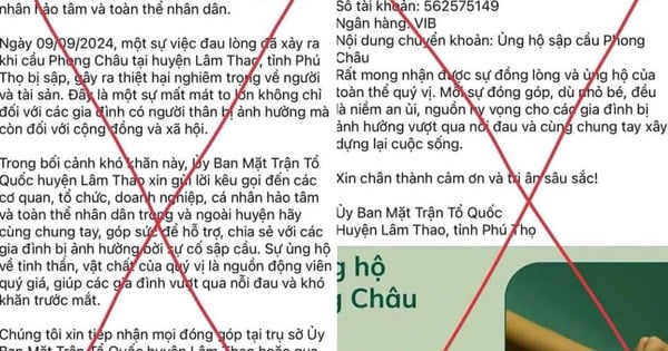 Cảnh giác khi đăng tải, chia sẻ thông tin không chính thống liên quan đến cơn bão số 3 và hoàn lưu của bão