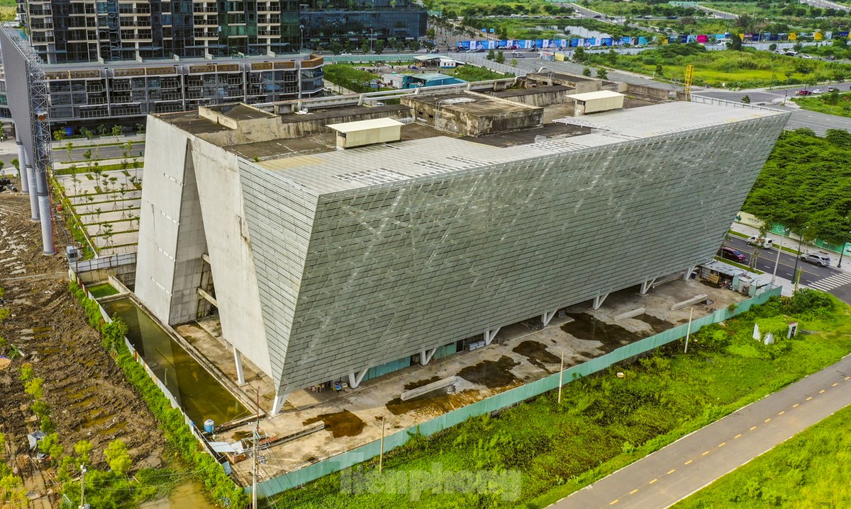 Aerial view of the 800 billion VND exhibition center in Thu Thiem about to be revived photo 6