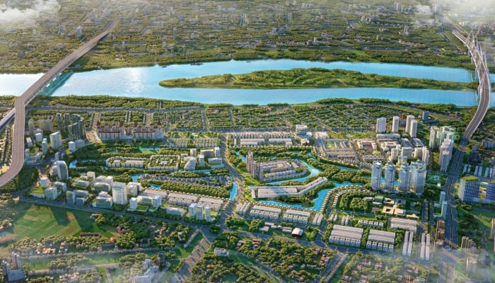 The area with the highest real estate prices in Hanoi is expected to continue to increase in price.