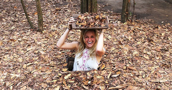 Les tunnels de Cu Chi dans la liste des 21 tunnels les plus étonnants du monde