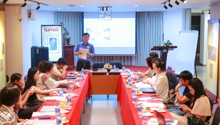 Inauguración de curso de formación para mejorar las habilidades laborales con perspectiva de género para reporteros y editores