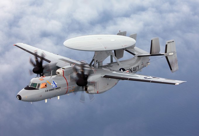 Máy bay E-2D Hawkeye. Ảnh: Northrop Grumman