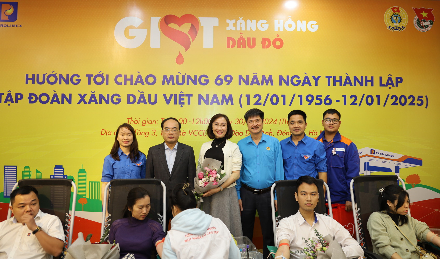 ĐTN Petrolimex tích cực hưởng ứng chương trình "Giọt xăng hồng - Giọt dầu đỏ" đợt 2 năm 2024