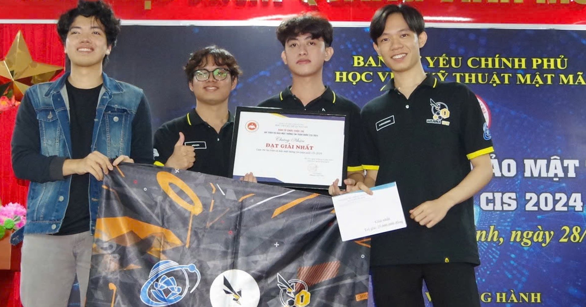 Ho Chi Minh City University of Information Technology won the CIS 2024 Information Security and Safety Competition