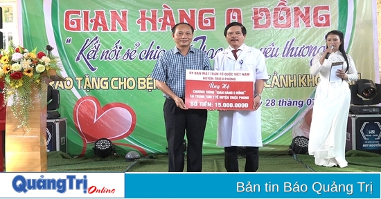 Gian hàng 0 đồng “Kết nối sẻ chia – Trao tặng yêu thương”