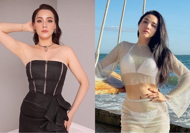 スクリーンの美人は作家グエン・ティ・トゥ・フエの義理の娘です。