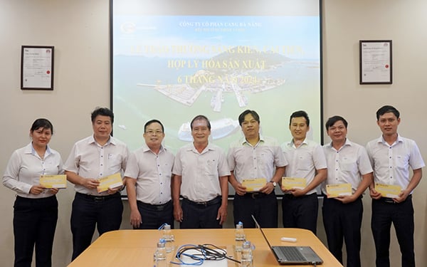 Da Nang Port: 35 initiatives recognized in 6 months, generating profits of over 7 billion VND