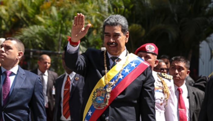 Venezuelan President Nicolas Maduro sworn in