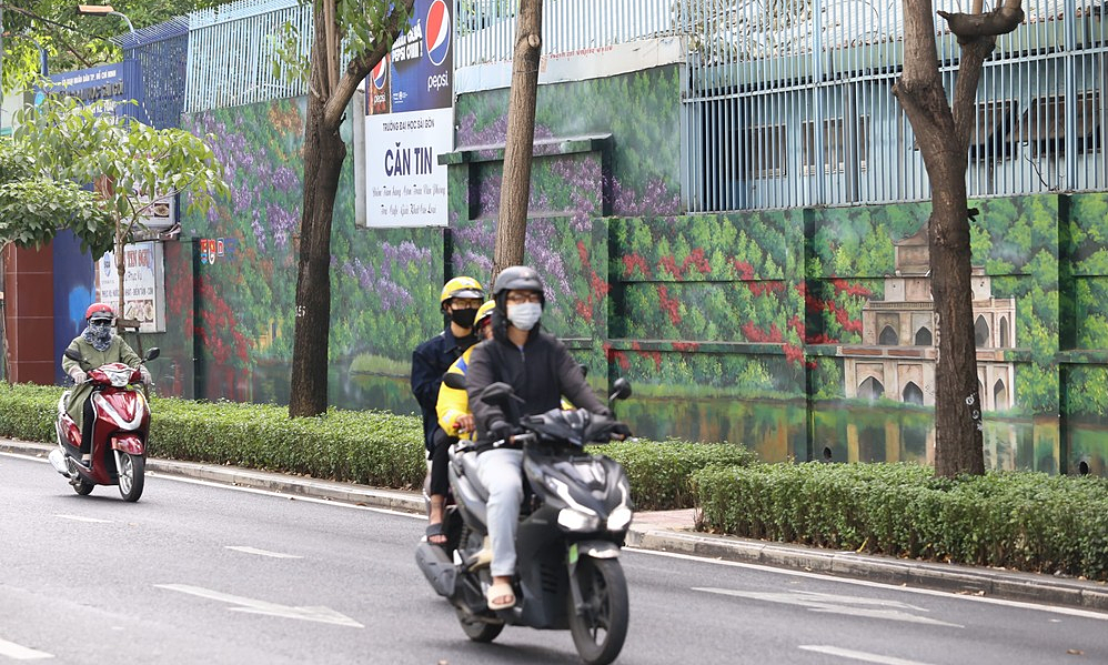 Nippon Paint acompaña el proyecto de la carretera mural de 2.000 m2 en Ciudad Ho Chi Minh