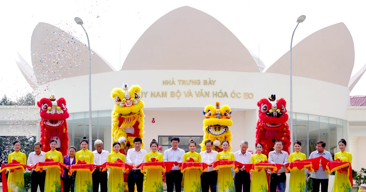 Dong Thap: Inauguration of the Southern Regional Party Committee and Oc Eo Culture Exhibition House