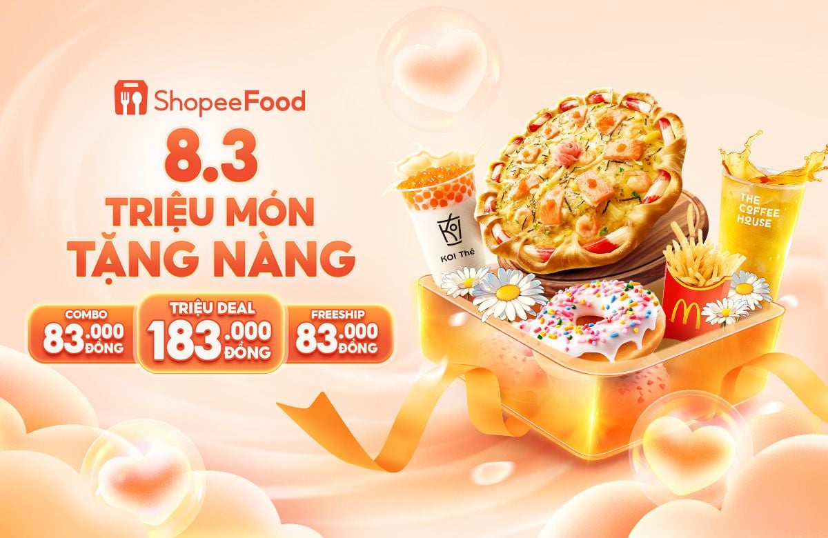 Không phải triệu đóa hồng, ShopeeFood gây bất ngờ với “Triệu Món Tặng Nàng” dịp 8.3- Ảnh 4.