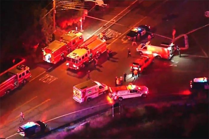 Shooting at a bar in California, USA