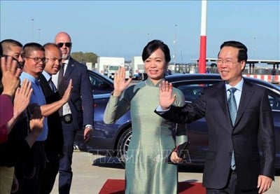 Le président Vo Van Thuong a conclu avec succès sa visite d’État en République italienne et au Vatican.