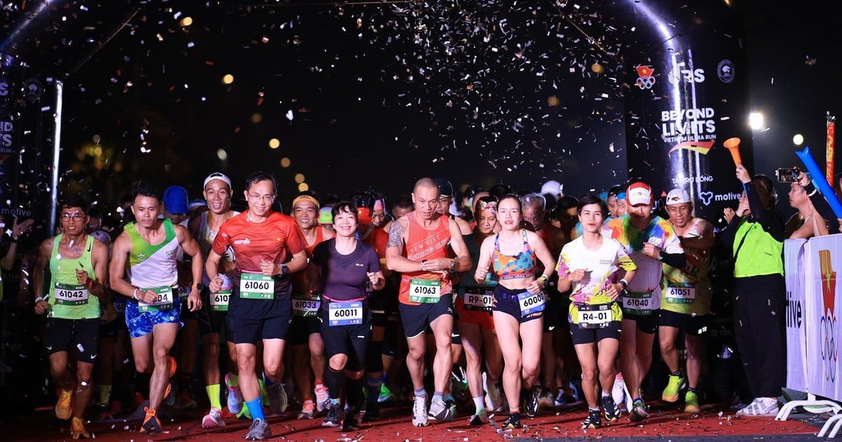 Interesting change of throne in 100km ultra-distance race in Vietnam