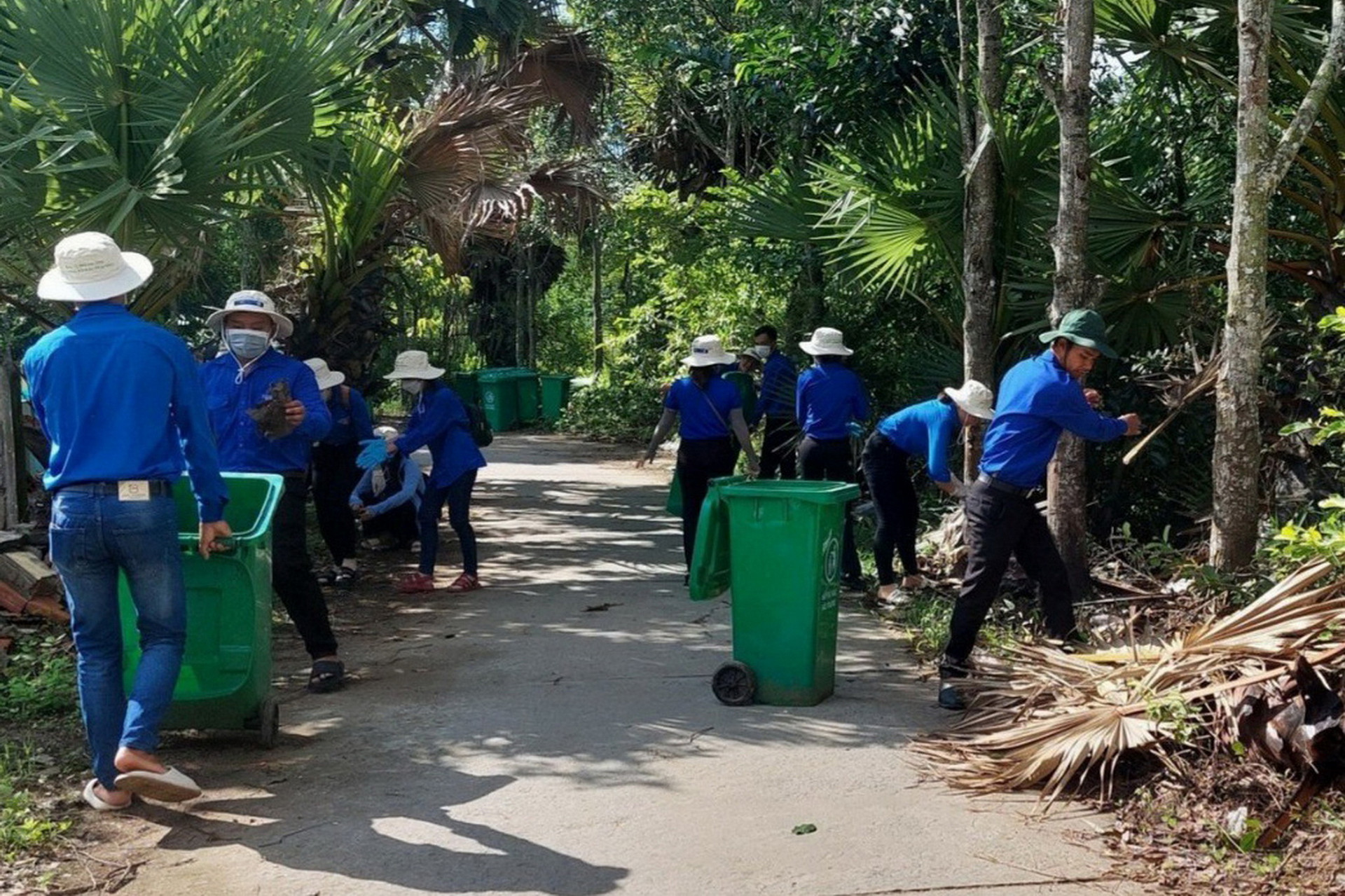 Soc Trang responde al Día Mundial del Medio Ambiente y al Mes de Acción