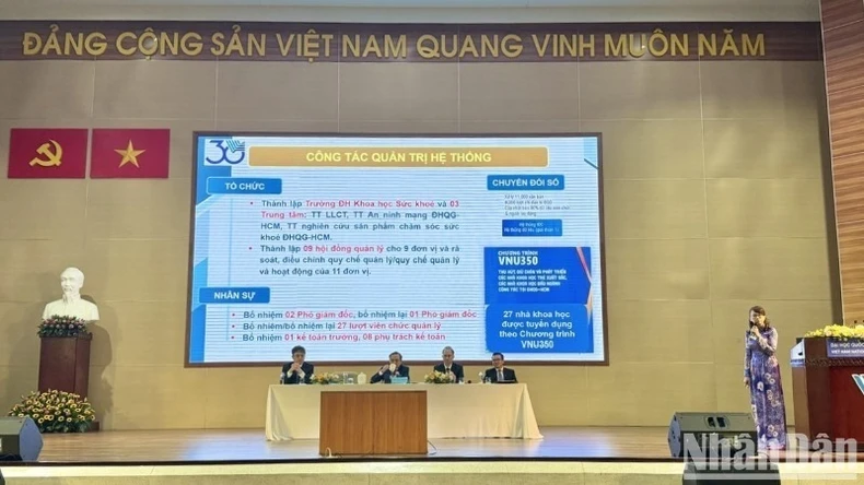 Universidad Nacional de la Ciudad de Ho Chi Minh: Innovando la gobernanza universitaria en una dirección moderna foto 1