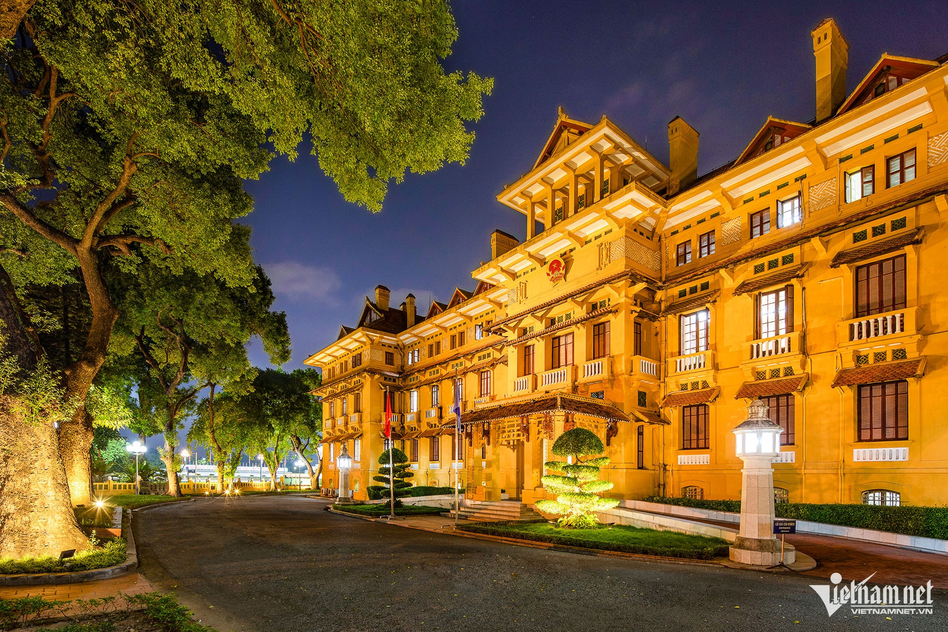 Ministry of Foreign Affairs Headquarters, the only house with a hundred roofs in Vietnam