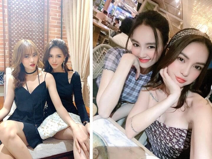 Lucie Nguyễn và Ninh Dương Lan Ngọc là bạn thân đã nhiều năm.