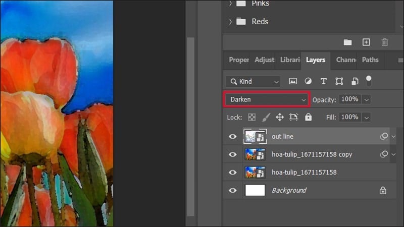 Cách làm tranh màu nước bằng Photoshop từ ảnh thật đơn giản nhất