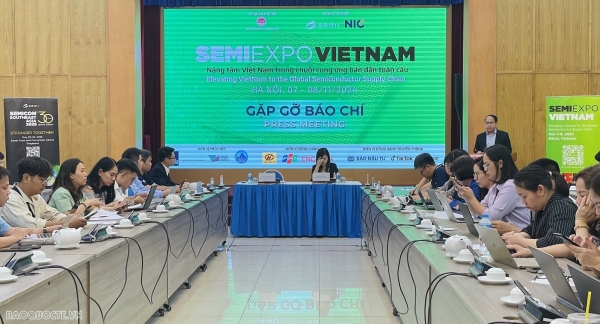 ผู้แทนประมาณ 5,000 คนจะเข้าร่วมงาน Vietnam Semiconductor Industry Exhibition 2024