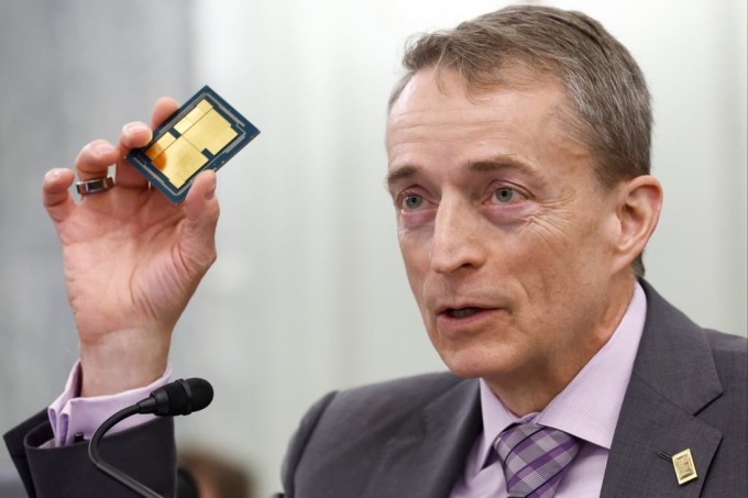 Pat Gelsinger at a hearing in the US Senate in March 2022. Photo: Bloomberg