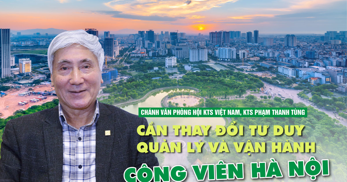 Cần thay đổi tư duy quản lý và vận hành công viên Hà Nội