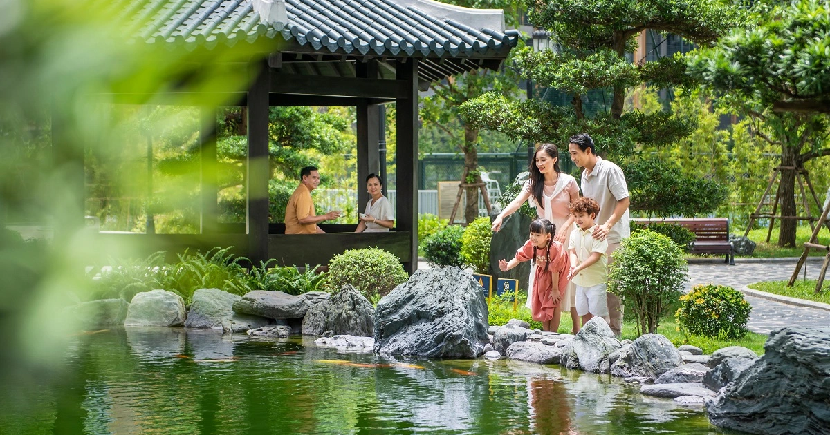 Phân khu The Zenpark - "Nhật Bản thu nhỏ" giữa lòng phố Đông Hà Nội