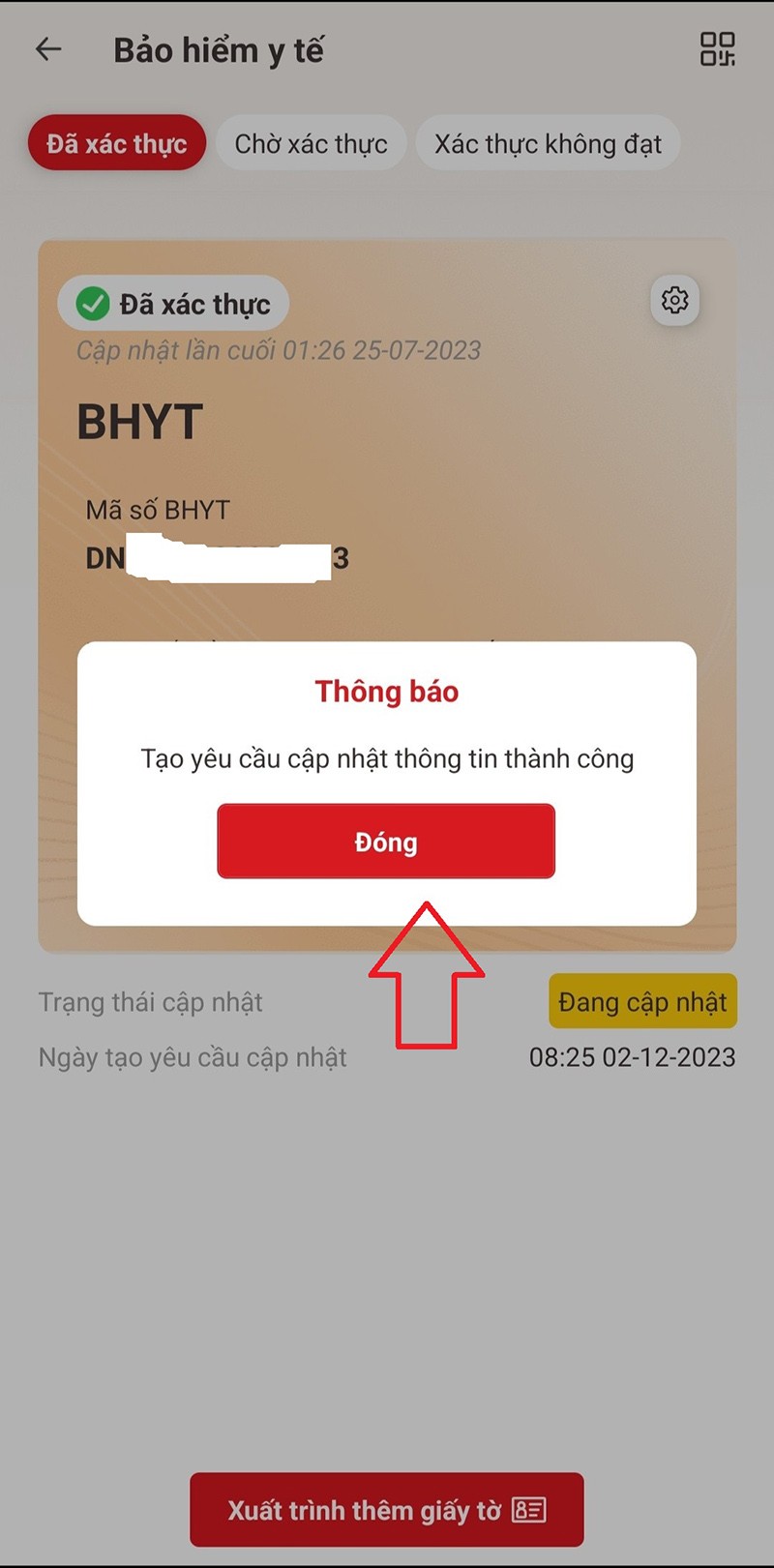 Hướng dẫn cập nhật thông tin bảo hiểm y tế trên VNeID