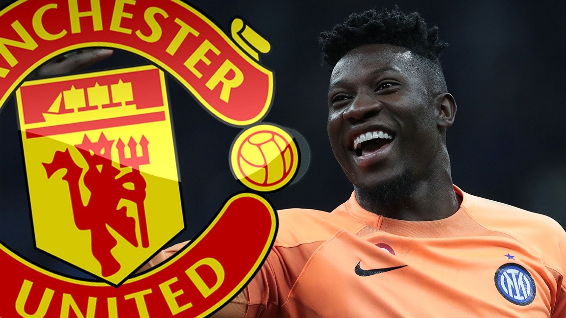 Theo truyền thông dự đoán, Man Utd sẽ công bố thủ môn Andre Onana trong ít giờ tới. (Nguồn: The Sun)