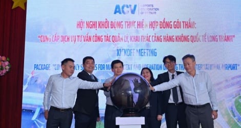 Lanzamiento del contrato de servicios de consultoría para la gestión y operación del aeropuerto de Long Thanh