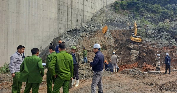 Accident during construction of Dak Mi 1 Hydropower Plant, at least 3 people died