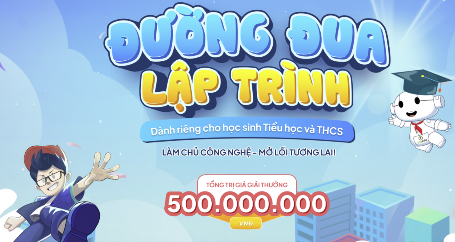 Khởi động sân chơi lập trình miễn phí cho trẻ từ lớp 1-9 toàn quốc