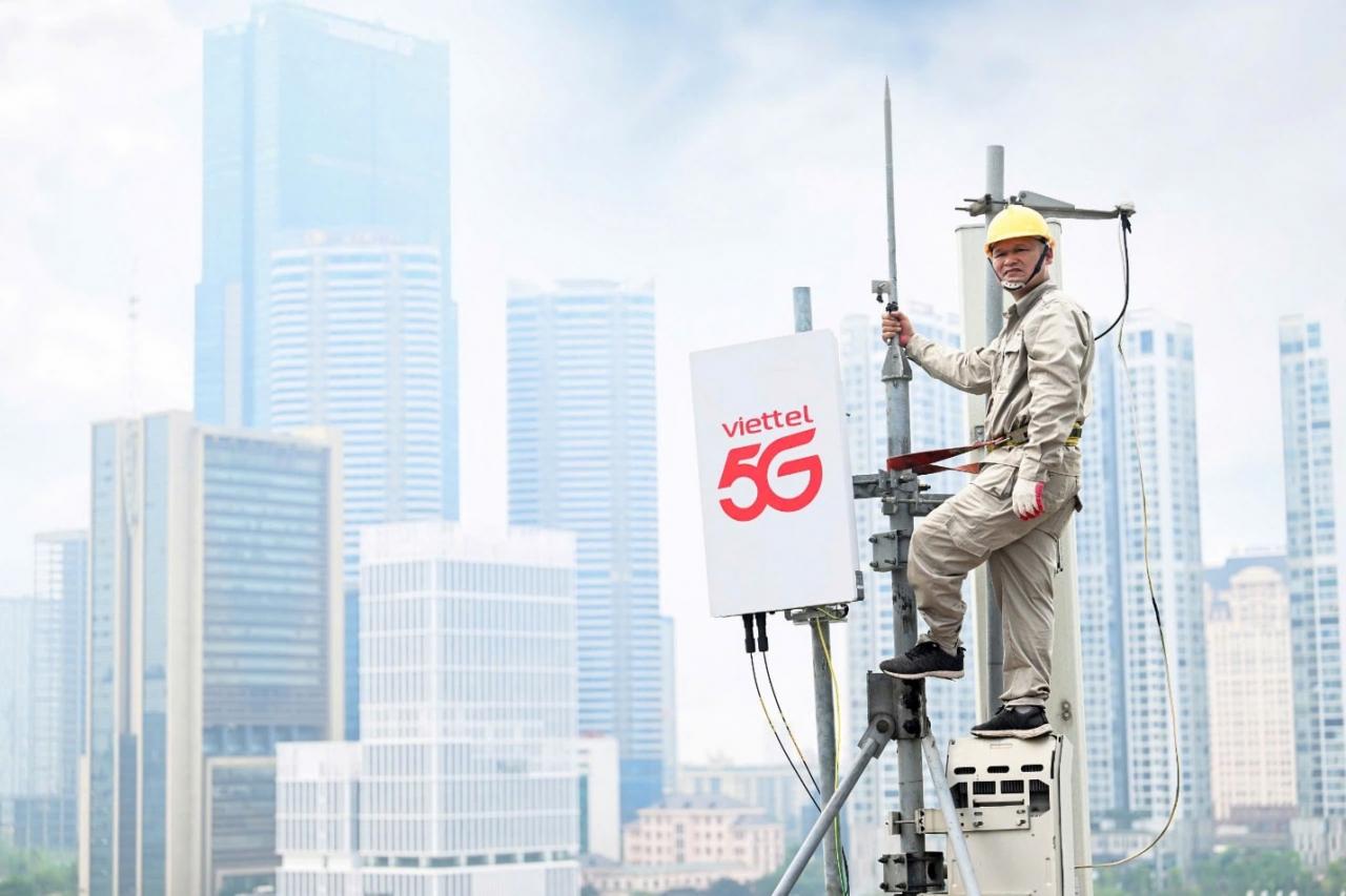 Viettel phủ sóng 5G tại các sự kiện đông người dịp Tết 2025