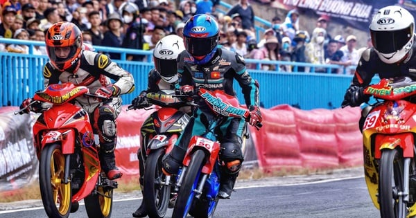 Can Tho organiza una competición de carreras de motos durante el feriado del Día Nacional