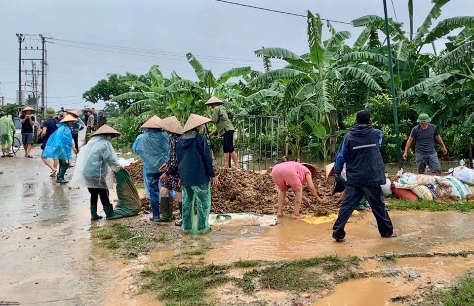 Ngập lụt có thể gia tăng tại nhiều địa phương nếu mưa lớn tiếp diễn.