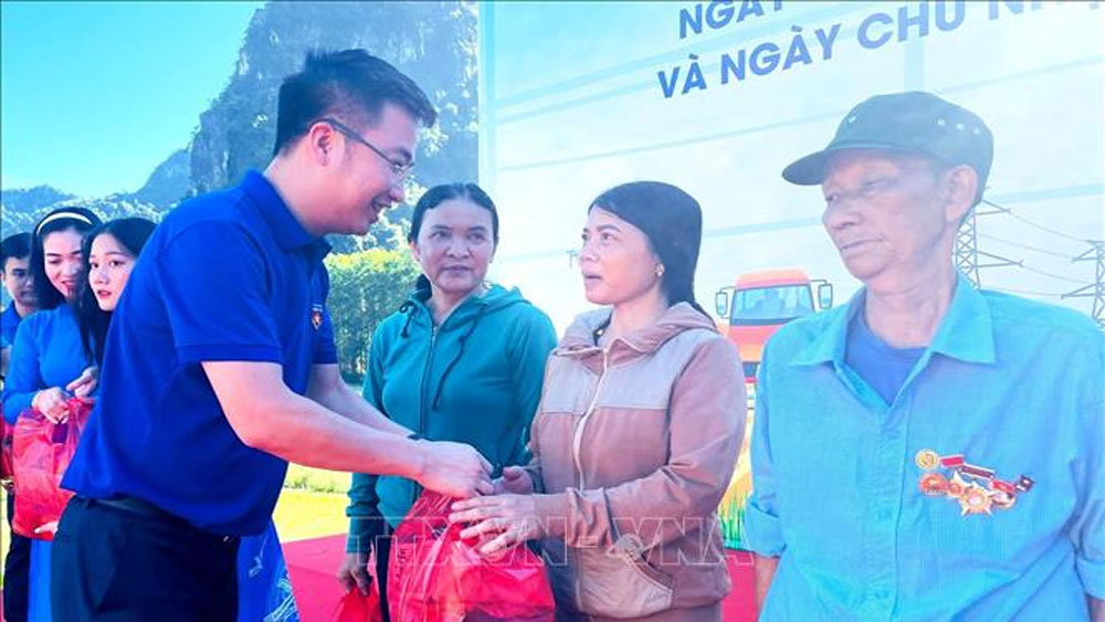 Ra quân, Ngày cao điểm, Tình nguyện chung tay xây dựng nông thôn mới , Ngày Chủ nhật xanh