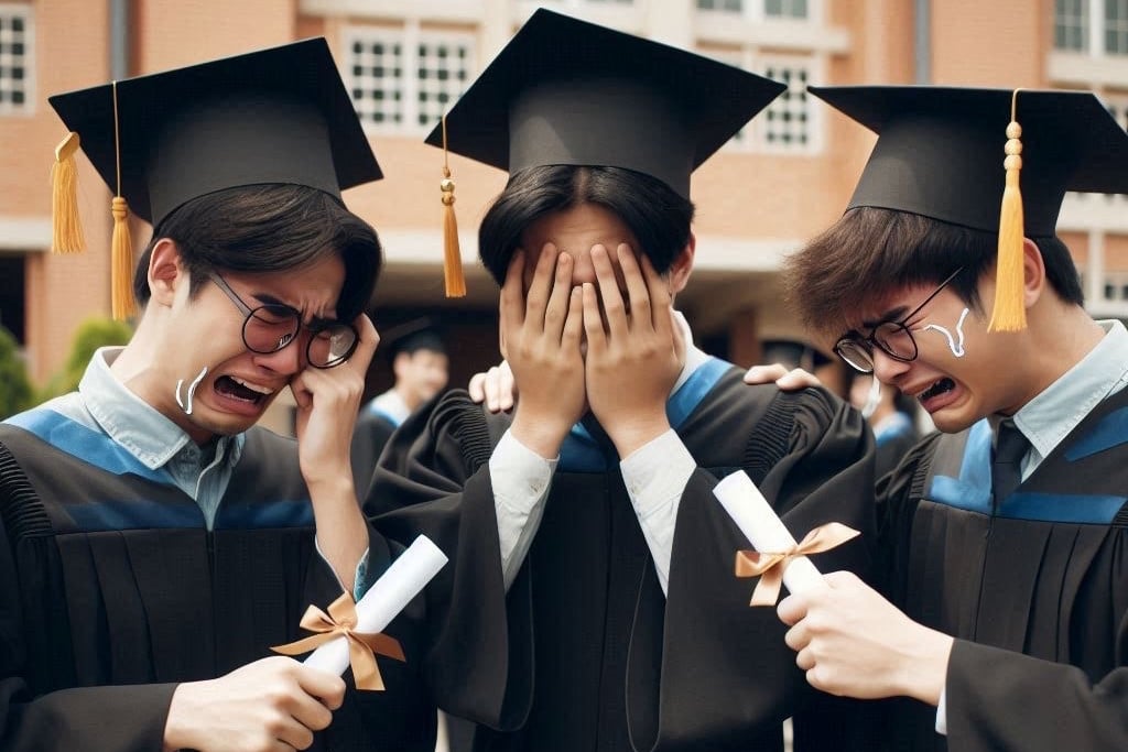 英語のアウトプット基準により、何千人もの学生が卒業証書を「差し押さえ」られている