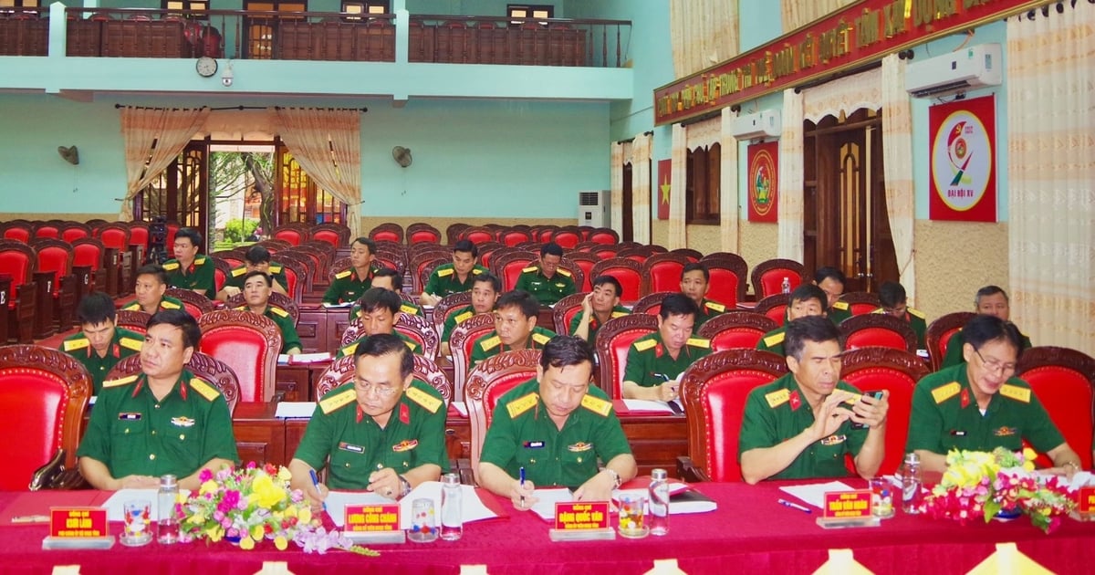 Gia Lai Provincial Military Party Committee holds mid-term review | Gia Lai Electronic Newspaper