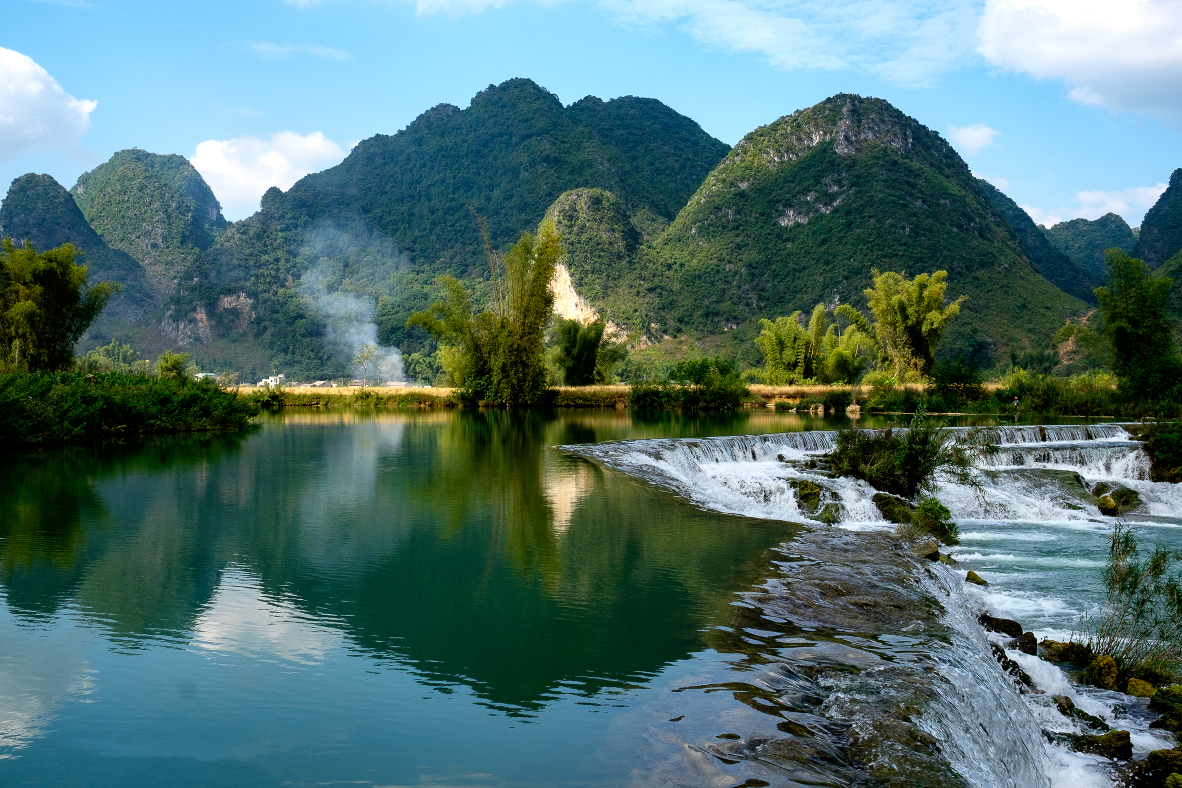 Trung Khanh, Cao Bang - un paysage magnifique vous accompagne à chaque pas